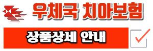 우체국 치아보험